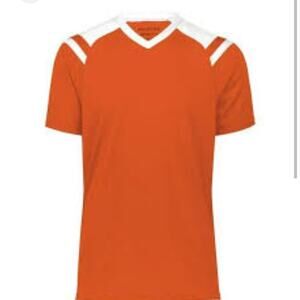 High Five Hawk Evolution Soccer Jersey Orange White Sporty Athletic Casual